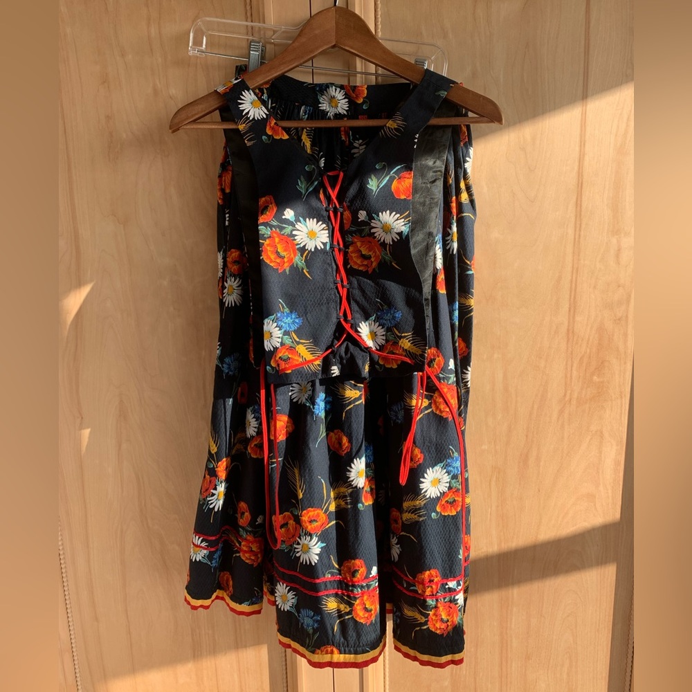 Fall style! This skirt & vest can be worn together or separate.
